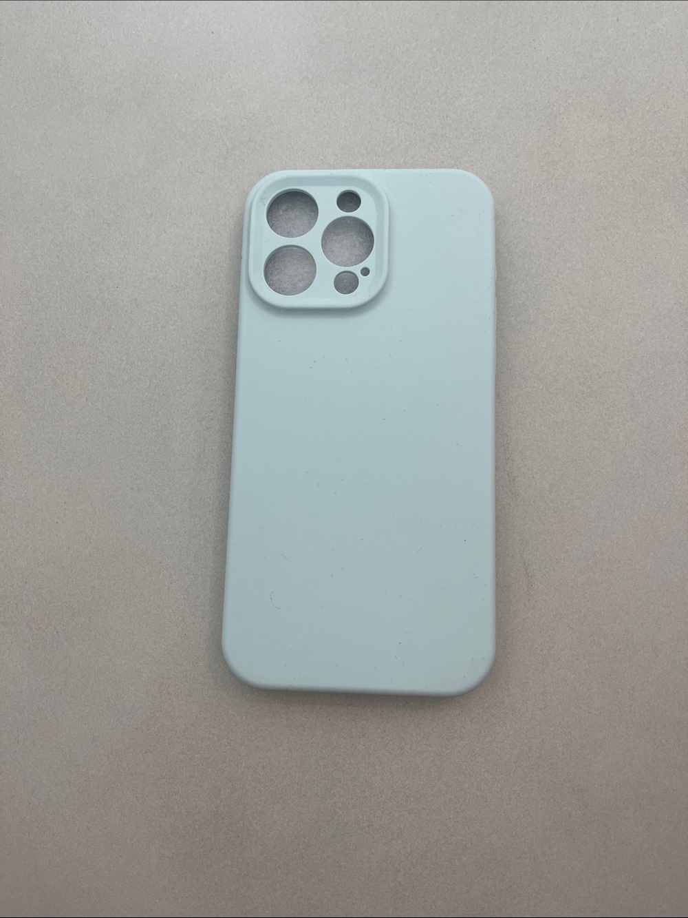 Amazon Light Blue Silicone Phone Case